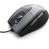 Noiseless USB Optical Gaming Computer Wheel Mouse 1600 DPI Super Quiet JNL-101K Black Silent