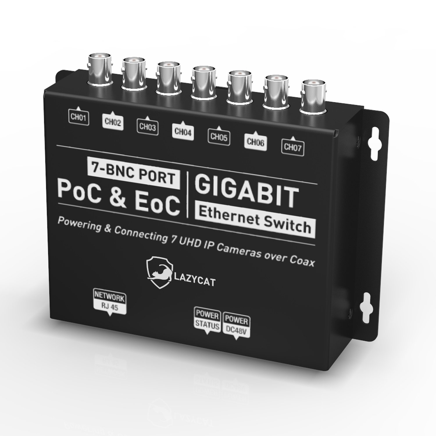 Power And Ethernet Over Coax Transmitter - LAZYCAT