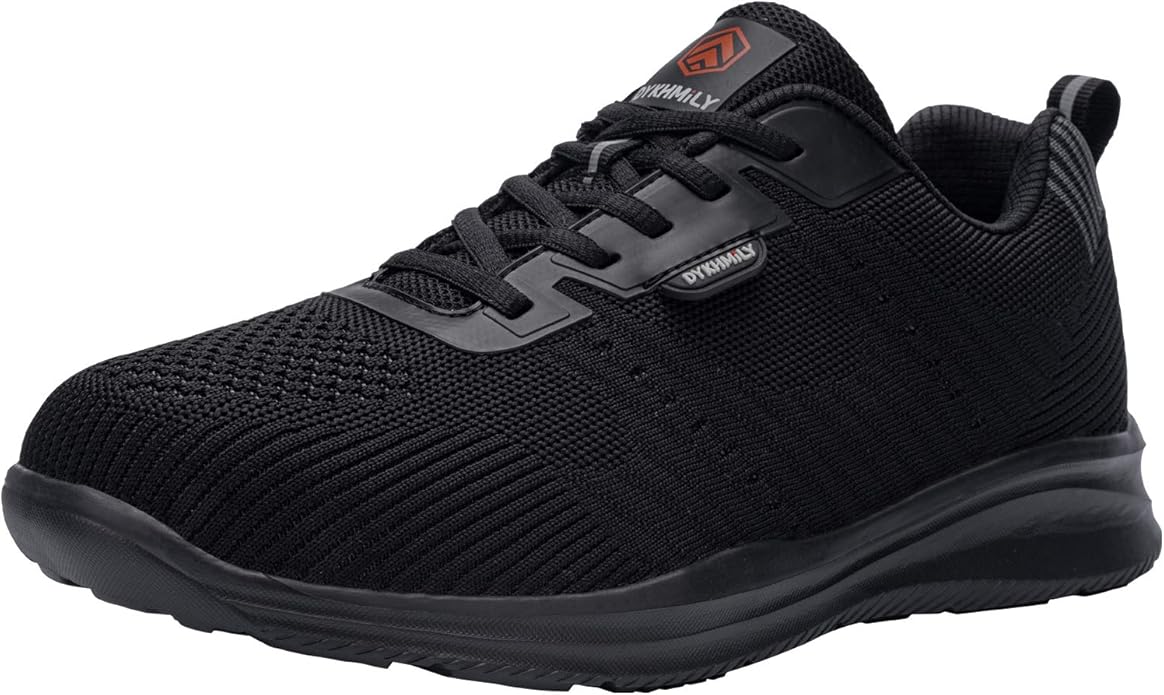 DYKHMILY Steel Toe Shoes for Men and Women Safety Shoes Slip Resistant
