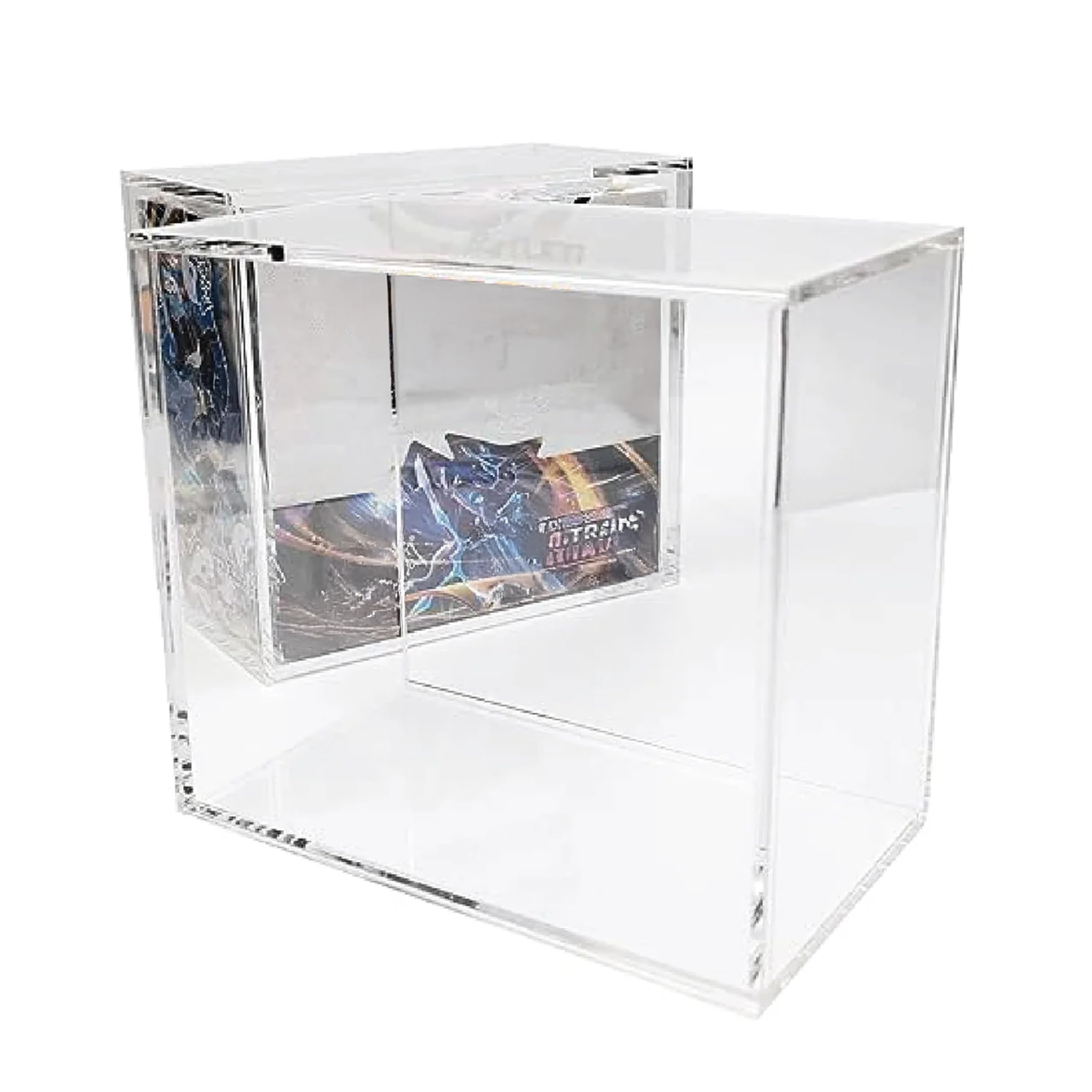 Friki Monkey Acrylic Display Box for Pokemon Booster Box: Protect Boxes, Collect and Show Off in Style! - Display Measures Boxes of 36 Envelopes, Super Sturdy