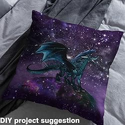 Erosebridal Dragon Fabric by The Yard, Galaxy