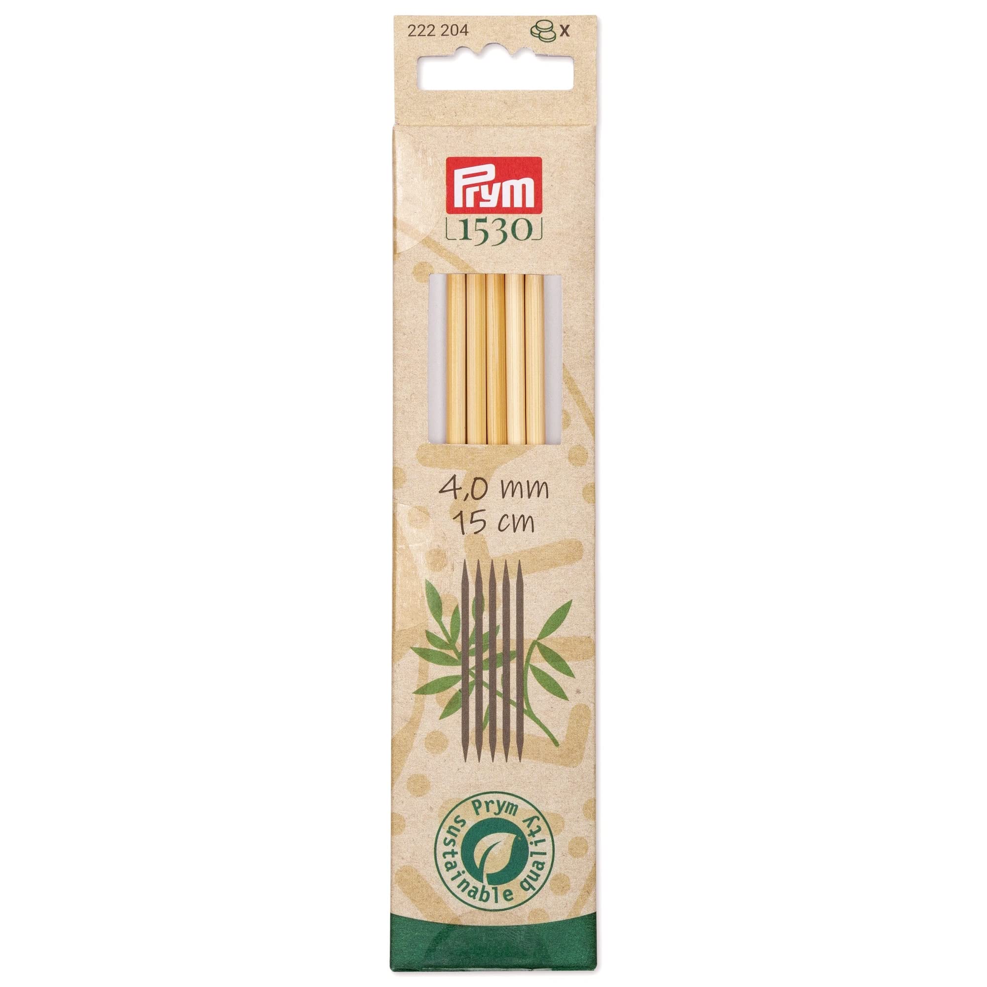 Prym Bamboo Needle, Natural, One Size