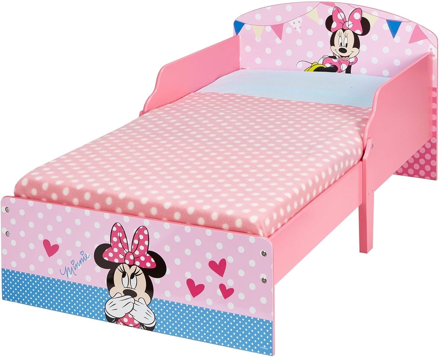 Disney Minnie Mouse Kids Toddler Bed by HelloHome Amazon.co.uk