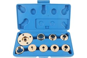 Router Guide Kit Premium Brass 11 Piece Set for Woodworking Tools Durable Template Bushing Guides with Storage Box