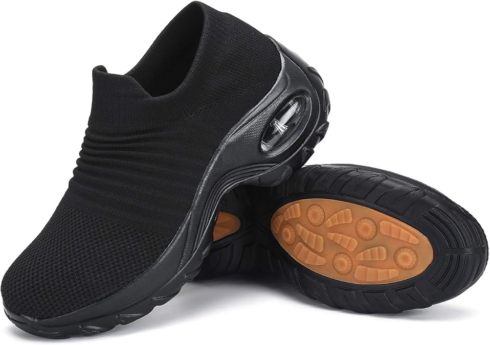 Mishansha Womens Walking Shoes Slip On Sock Sneakers Mesh