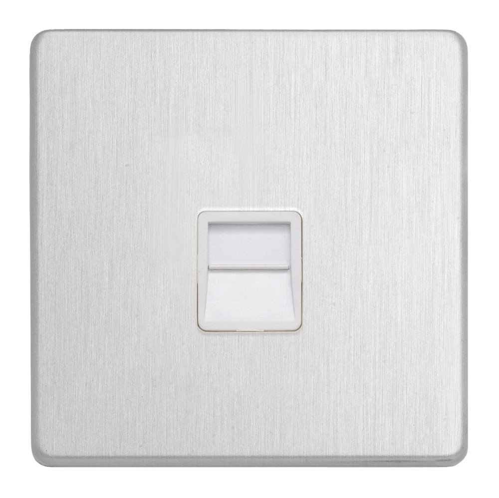 Contactum LYR3170BSW Telephone Secondary Socket, White