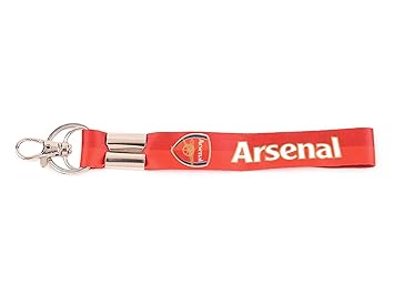 Techpro Multicolour Fabric Locking Keychain with Arsenal Design