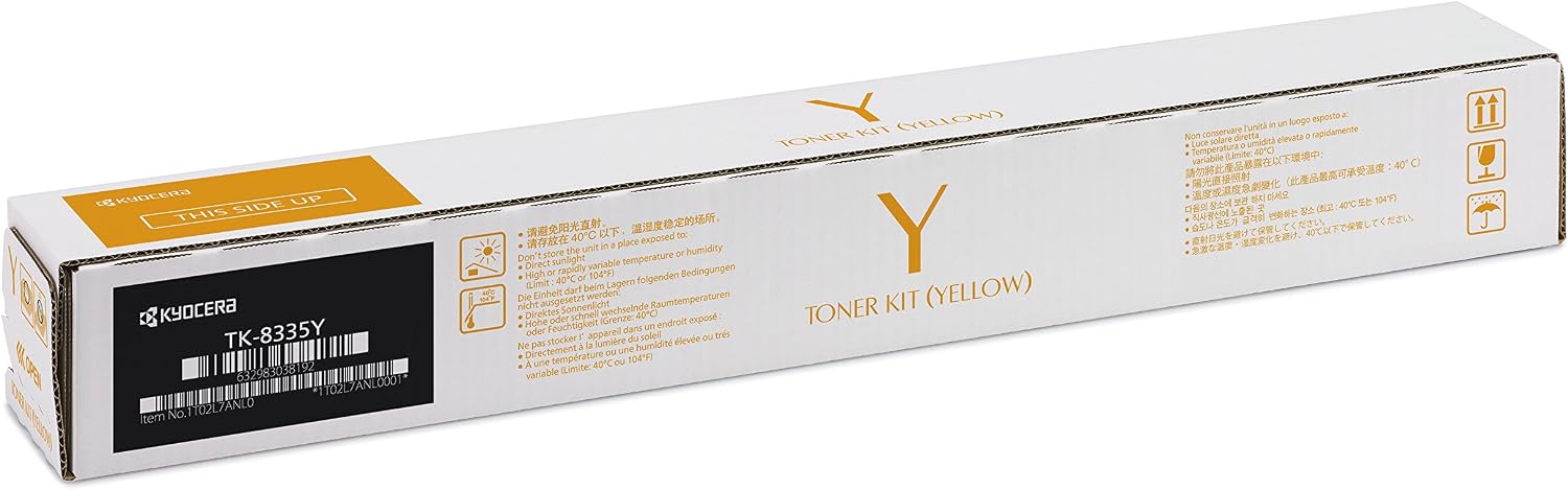 Kyocera Toner Cartridge TK-8335 Y, YELLOW, 12.000 Pages High Capacity Genuine Premium Printer Toner, 1T02RLANL0, T02RLANL - Image 3