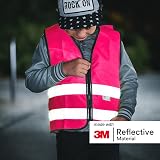 Salzmann Children High-Visibility Safety Vest 3M Reflective 4 Colours EN17353 view 3