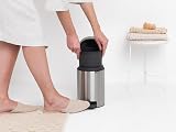 Brabantia newIcon Pedal Bin 3 L Matt Steel Fingerprint Proof view 5