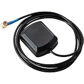 Anina 4 Ft Sirius XM Satellite Radio Antenna for XM Sirius Radio Receiver with Magnetic Compatible with Home/Car Cradle Lynx Edge MiRGE XMp3 Inno AirWare XMp3i Xpress Onyx XR9, GPS Antenna