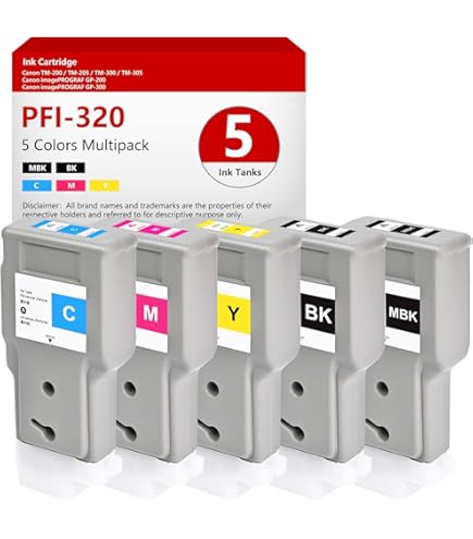 Canon PFI-320BK ブラックインク300ml Amazon.com : Canon PFI-320BK Pigment Black Ink Tank 300ml