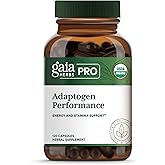 GAIA HERBS PRO Adaptogen Performance - Endurance & Energy Support* - Cordyceps & Ashwagandha Extract - 120 Capsules (60 Servings)