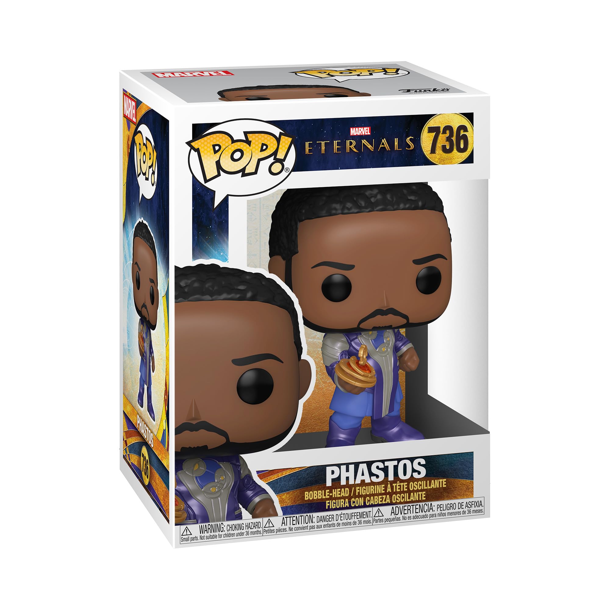 Funko POP! Marvel: Eternals - Phastos - the Eternals - Collectable Vinyl Figure - Gift Idea - Official Merchandise - Toys for Kids & Adults - Movies Fans - Model Figure for Collectors and Display