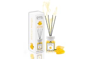 EYFEL EAU DE PARFUM EYFEL Reed Diffusers for Home – African Mango Reed Diffuser Set 4.05 fl oz Oil Diffuser Sticks, Bathroom Diffuser, Home Fragrances, Scented Sticks, Home Decor