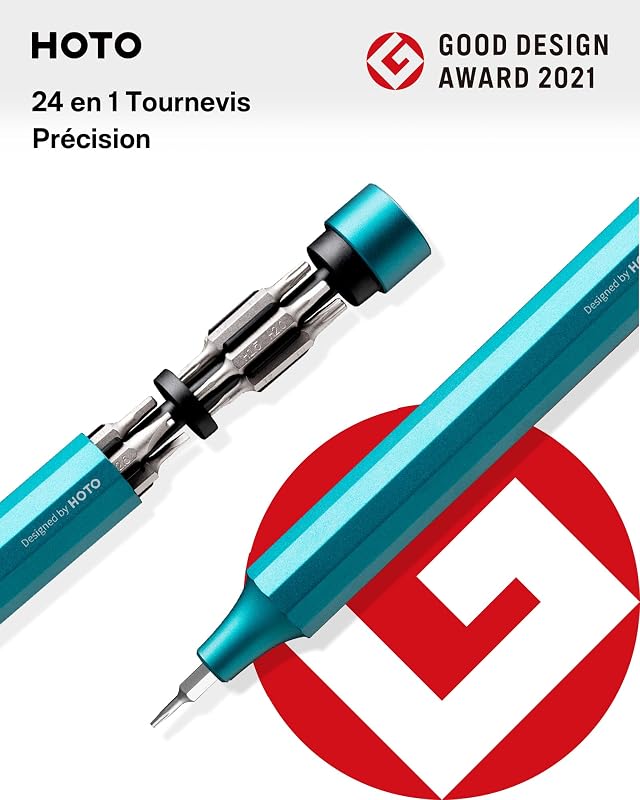 24 en 1 Kit de Tournevis de Précision, Manuel, Kit d'outils Mini