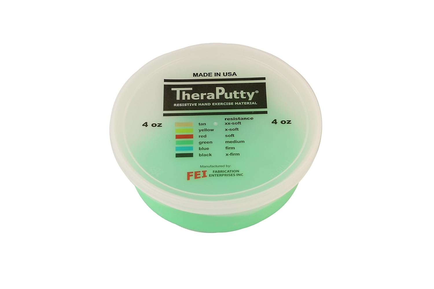Cando - 264345 264345 TheraPutty Plus Anti-Microbial, Green: Medium, 4 oz: Industrial & Scientific