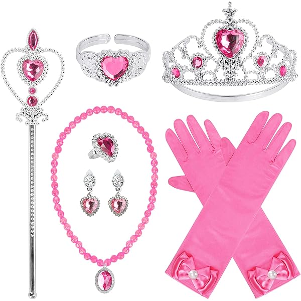 3pcs Queen Costume Accessories, Halloween For Woman With Crown Headband