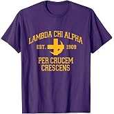 Lambda Chi Alpha Fraternity Est.1909 Lambda 2308005 T-Shirt