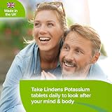 Lindens Potassium 200mg 500 Tabs with Vitamin C 50mg UK Made Vegan view 4