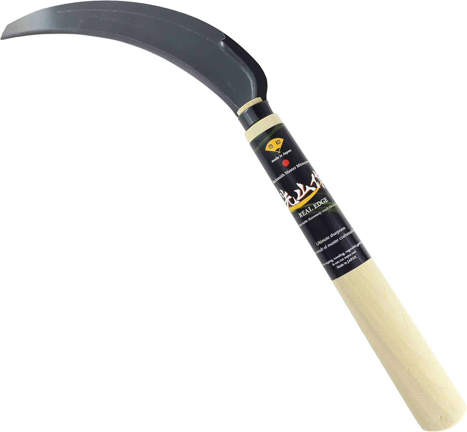 hounenkihan Real Edge - Japanese Top-quality Sickle : Garden & Outdoor