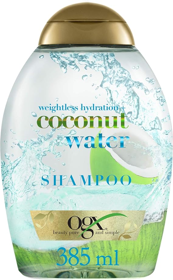 OGX Weightless Hydration + Coconut Water Shampoo, 385 ml Amazon.co.uk Beauty