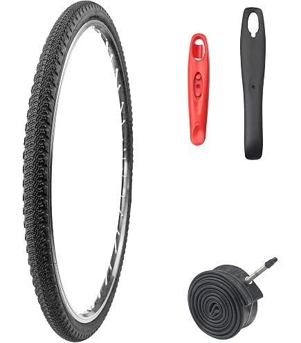 YUNSCM 2-PCS 700C Bike Tires 700x42C 42-622 Compatible With Gravel Bike Tires 700x40C 700x42C 28x1.65 700x43C 700x44C Bicycle Tires (Y-1403