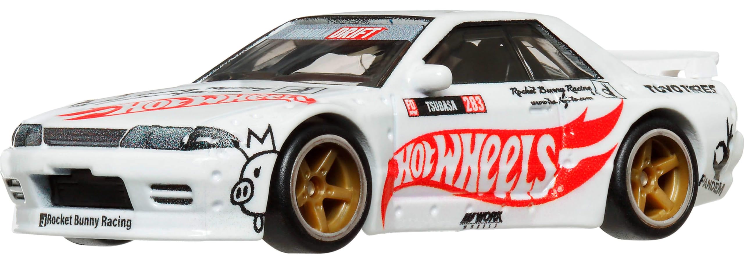 Photo 1 of Hot Wheels Premium Car Culture Collectible Toy Car, 1:64 Scale Die-Cast Nissan Skyline GT-R (R32) Pandem, Modern Classics Vehicle with Real Riders Tires