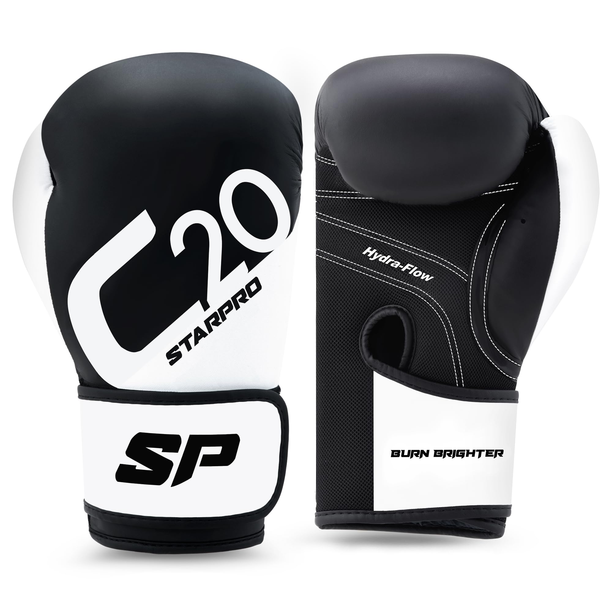Starpro Boxing Gloves – Training Gloves for Men & Women - Ideal for Boxing, Sparring & Kickboxing - Sizes 8oz, 10oz, 12oz, 14oz,16oz