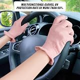 AovYoo 2 Pairs 100% Cotton Gloves for Eczema Dry Hands Touchscreen M view 7