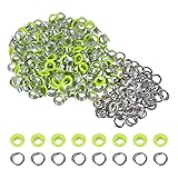 HARFINGTON 200 Set Color Round Grommets 6mm