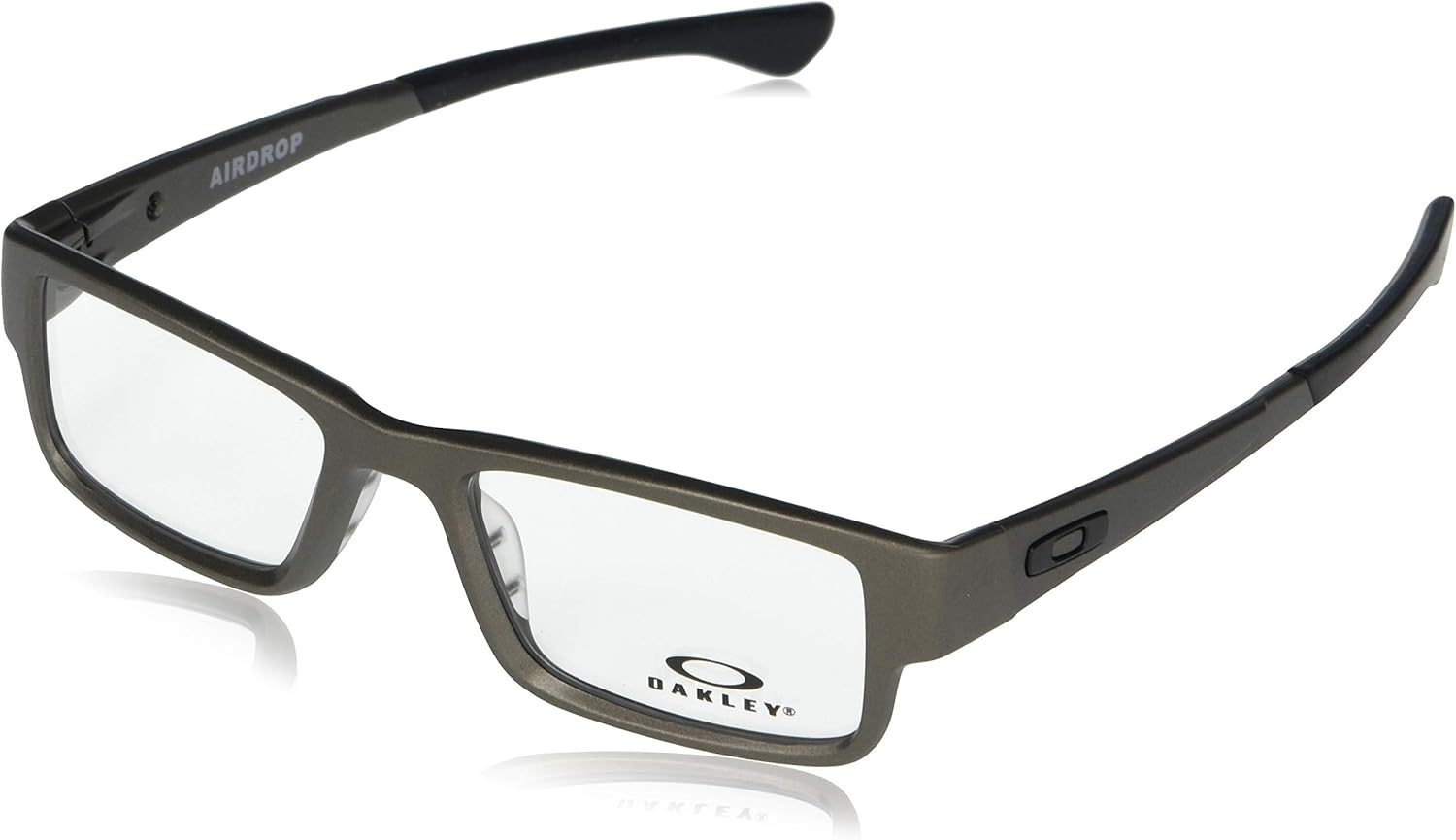 Oakley Men's Ox8046 Airdrop Rectangular Eyeglass Frames Prescription