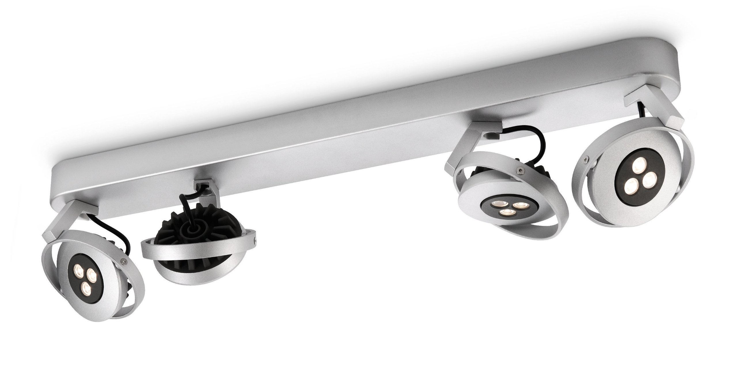 Philips Ledino 564243116 – LED Strip – 4 x 7.5 W Metallic