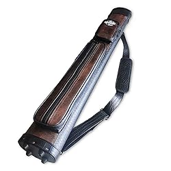 BY SPORTS 2x2 Hard cue case Oval Pool Cue Billiard