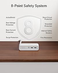 Anker 521 Power Strip - Charging Station with 3