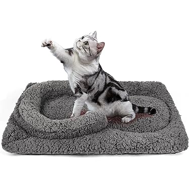 Cama Gato Manta Autocalentable Para Gatos Y Perros, Tamau00f1o: 90