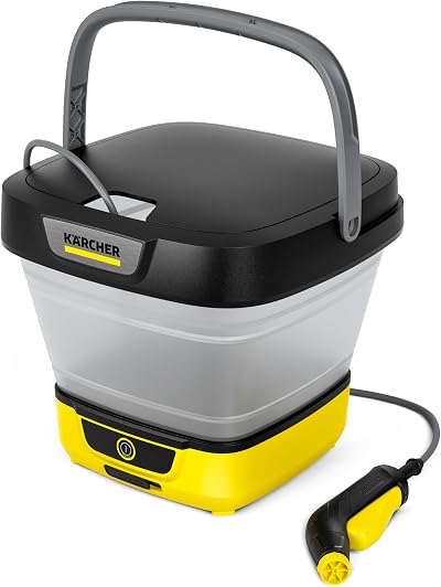 Kärcher OC 3 Foldable Portable Cleaner Yellow Compact Battery Powered