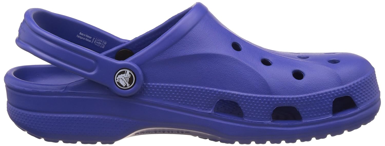 crocs unisex baya cerulean blue clogs and mules