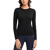 Innophra Womens 190 Merino Wool Base Layer Shirt - Hiking Outdoor Casual Long Sleeve Thermal Underwear Soft Breathable Tops