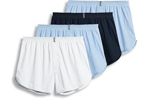 Jockey Men's Underwear Tapered 5" Boxer - 4 Pack