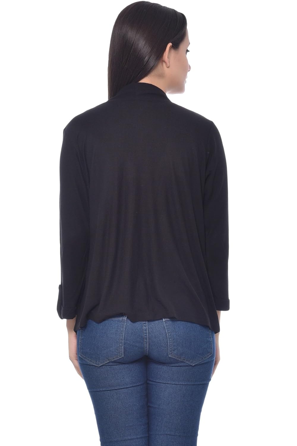 frenchtrendz women viscose crepe shrug