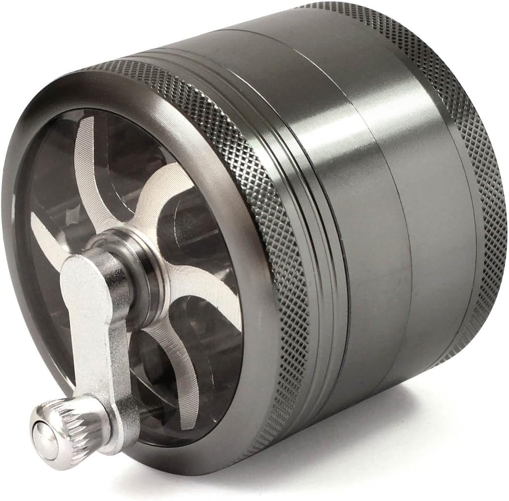 Masterdam 4Part Mill Grinder for Herb and Spice Grinders with Micron