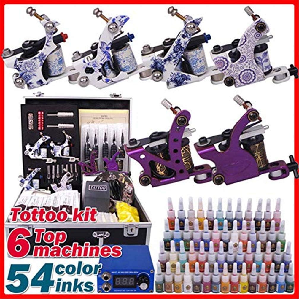 Tattoo Machines Starter Tattoo Kit 6 Pro Tattoo Gun Top CE