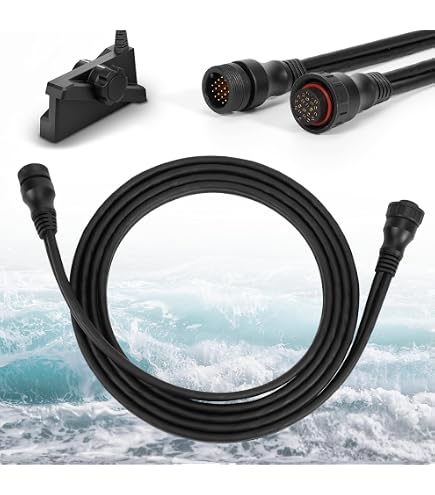 Câble Extension 9 Broches 3 M Pour Sondeur Lowrance LSS-1 LSS-2 – Compatible StructureScan 10Ex-blk