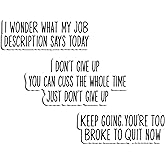 Sticky Expressions | 3 Pcs Funny Saying Stickers, Miltiple Sizes – Strong Adhesive, Durable, Weatherproof Sarcastic Funny Stickers for Adults. Perfect Stickers Workplace, Home, Businesses and Others