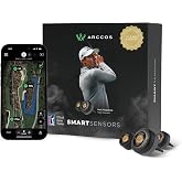 Arccos Smart Sensors: Automatic Golf Game Tracking System, A.I. Powered GPS Rangefinder &amp; Smart Club Distances