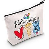 WZMPA Pharmacist Cosmetic Makeup Bag Pharmacist Graduation Gifts RX Pharmacy Technician Gift Zipper Pouch Bag For Pharmacy Tech (Pharmacist)