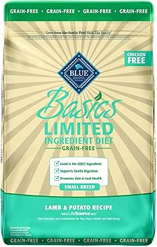 blue basics lamb and potato large breed