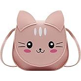 ANKOMINA Little Girls Purse Cute Bunny Crossbody Bag Coin Handbag for Kids Toddlers