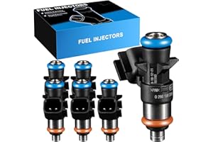 YZHIDIANF 0280158233 Fuel Injectors 3.6L Fit For:-Dodge Challenger Charger Durango Grand Caravan Journey For:-Ram 1500 For:-Jeep Wrangler Grand Cherokee For:-Chrysler 300 Pacifica Town&Country 6 Pcs